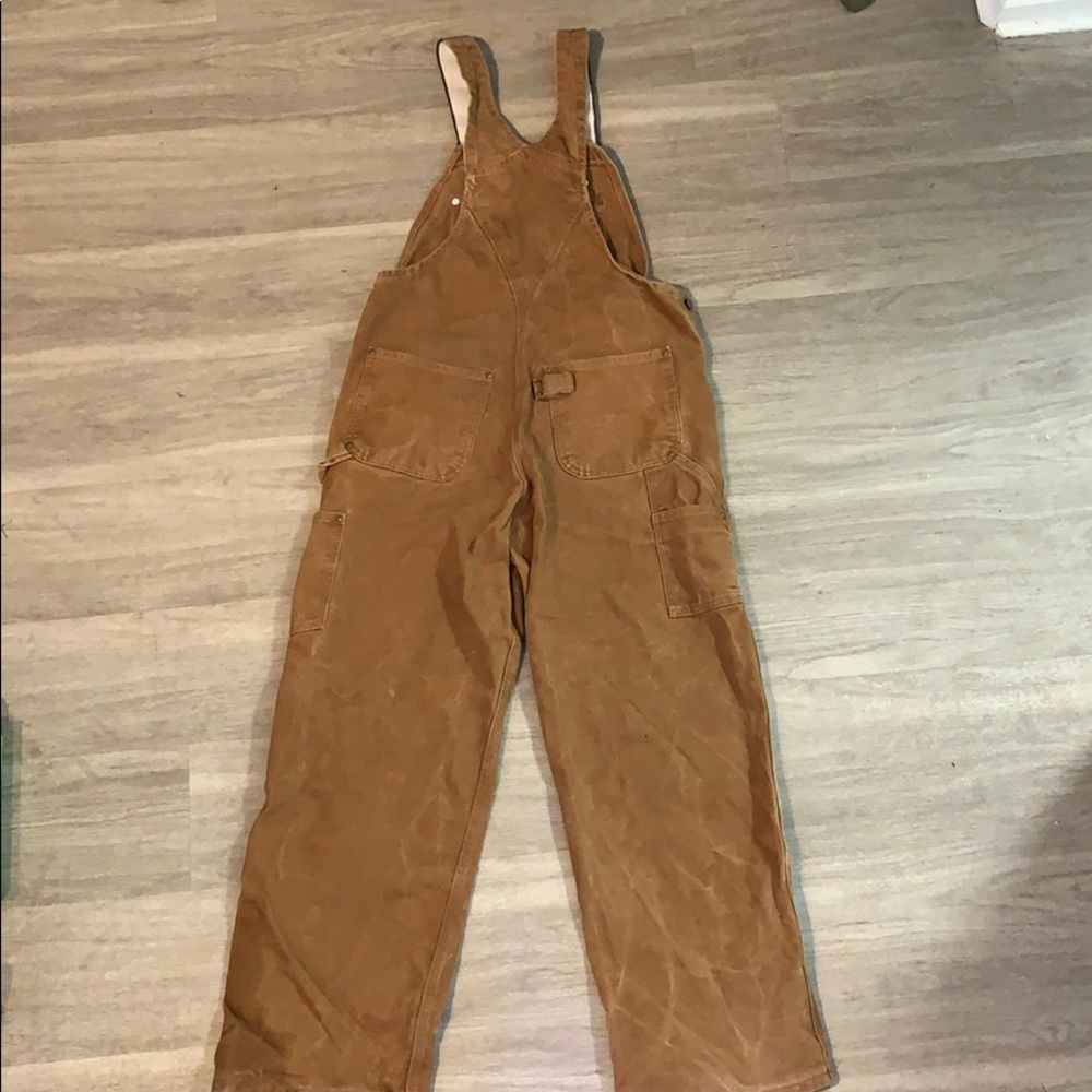 Carhartt Brown Overalls - Picture 2 of 3